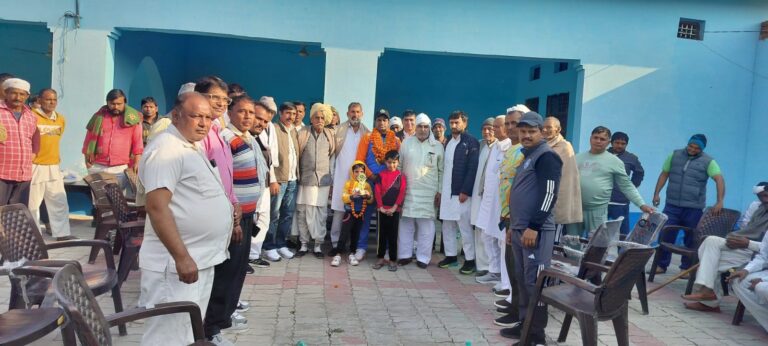 भारत-नेपाल विकलांग क्रिकेट सीरीज में भारत की जीत और खिलाड़ी विनोद का सम्मान समारोह