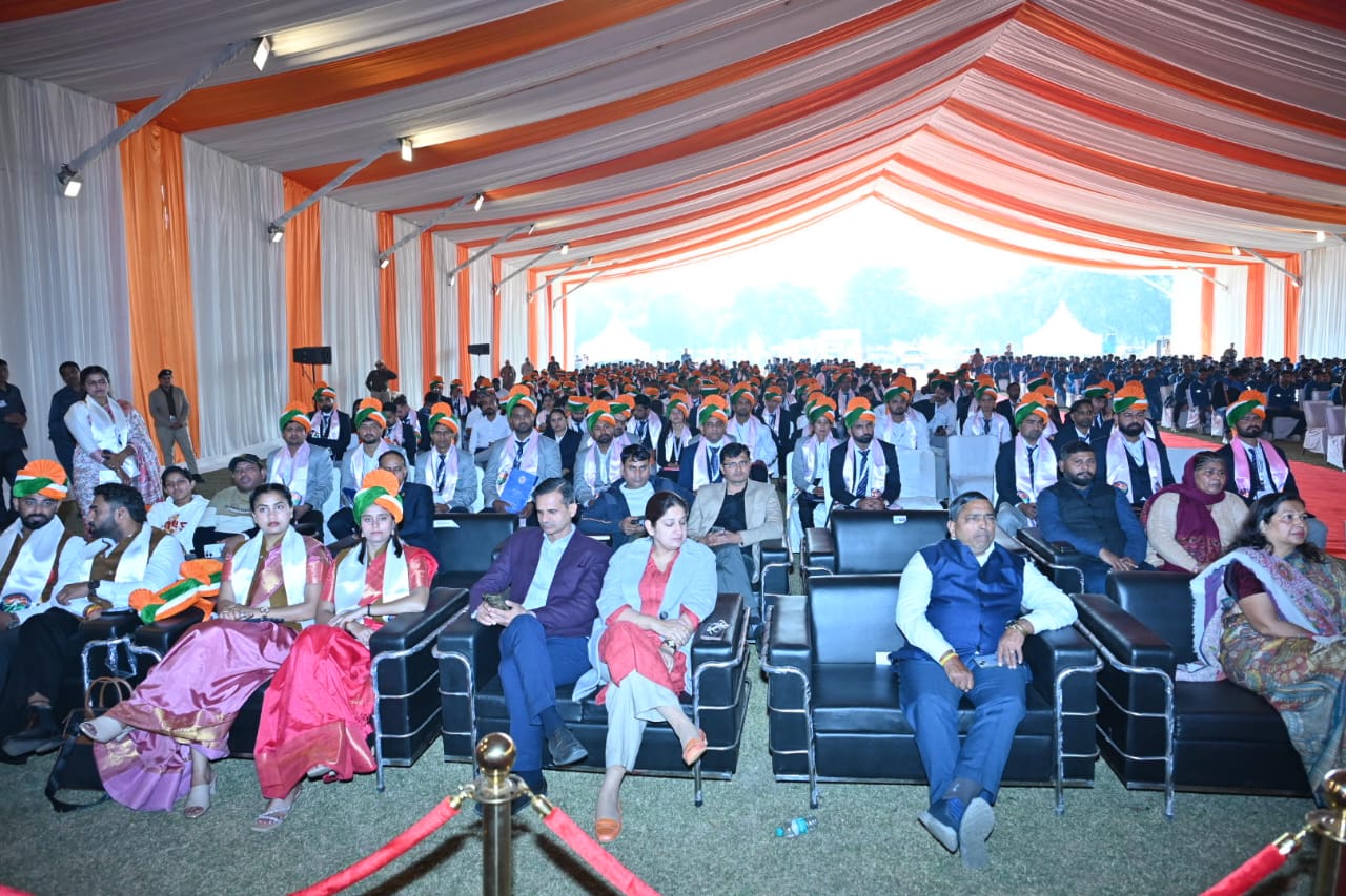 हरियाणा खेल विश्वविद्यालय दीक्षांत समारोह में राज्यपाल असीम घोष