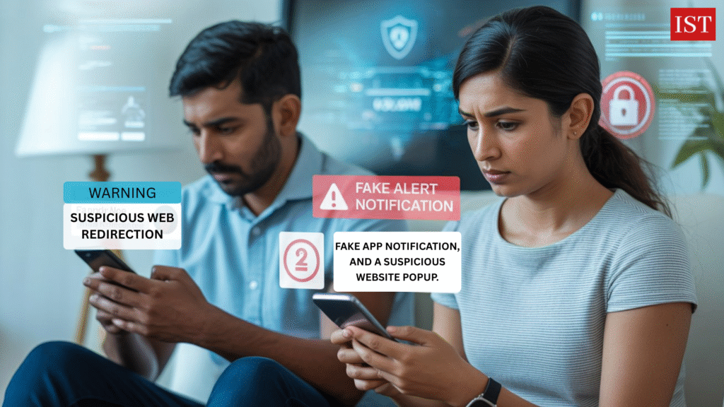 Cyber security awareness to protect users from fake apps, websites, and online scams