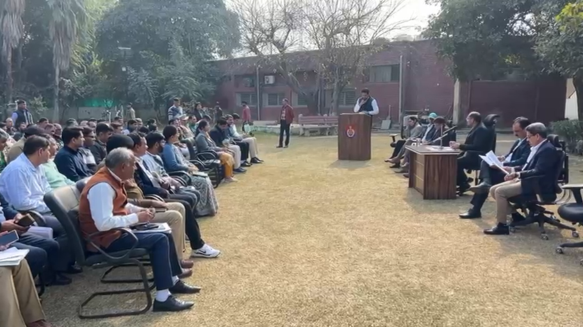 फरीदाबाद पुलिस कल्याण संगोष्ठी में पुलिस आयुक्त सतेंद्र कुमार गुप्ता