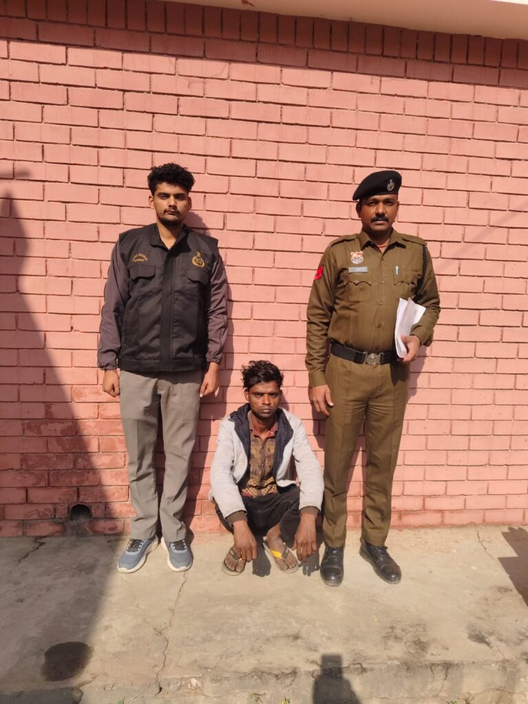 Crime Branch NIT arrests Suraj with illegal desi katta in Faridabad