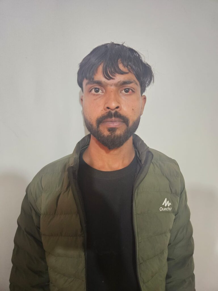 फरीदाबाद पुलिस मंदिर दान पात्र चोरी आरोपी गिरफ्तार