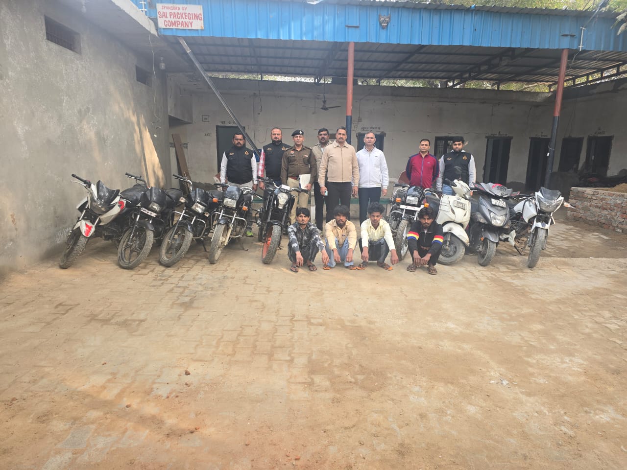 फरीदाबाद फायरिंग और वाहन चोरी मामले में गिरफ्तार आरोपी