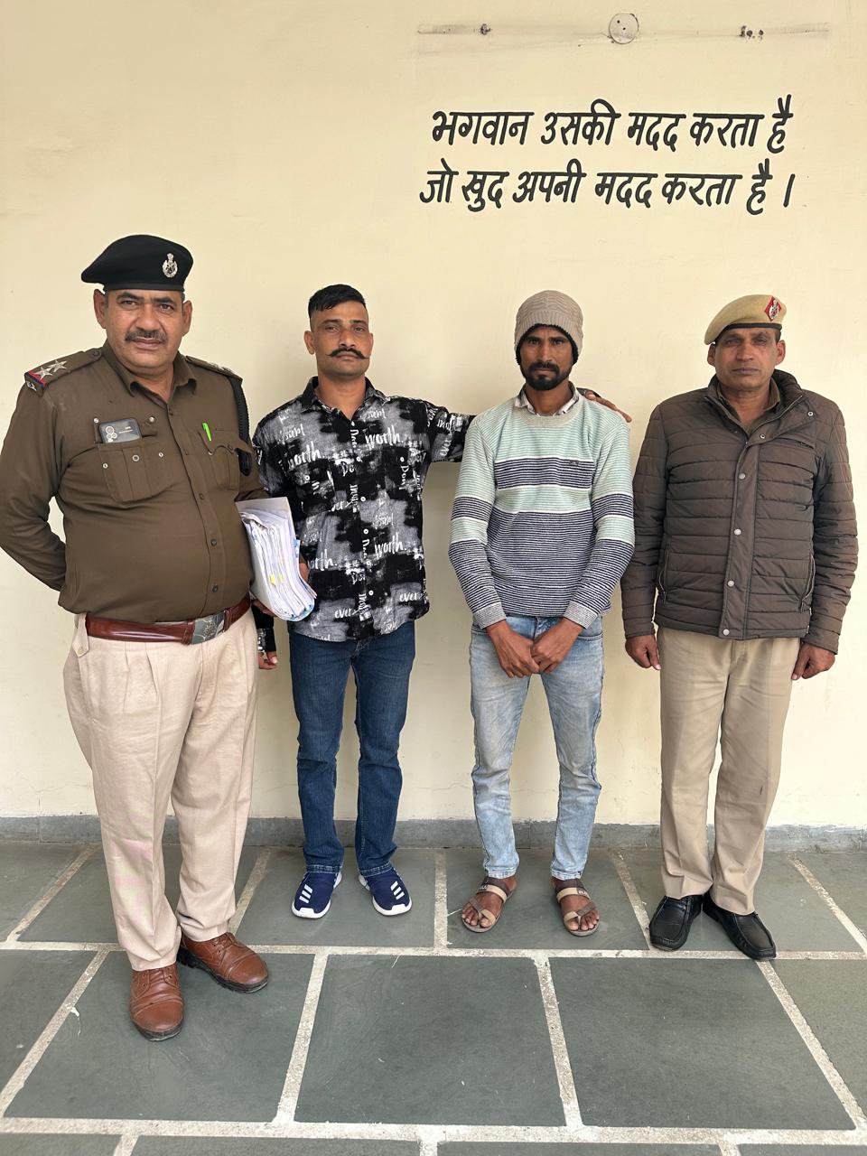 बल्लभगढ़ में 17 महीने बाद हत्या आरोपी गिरफ्तार