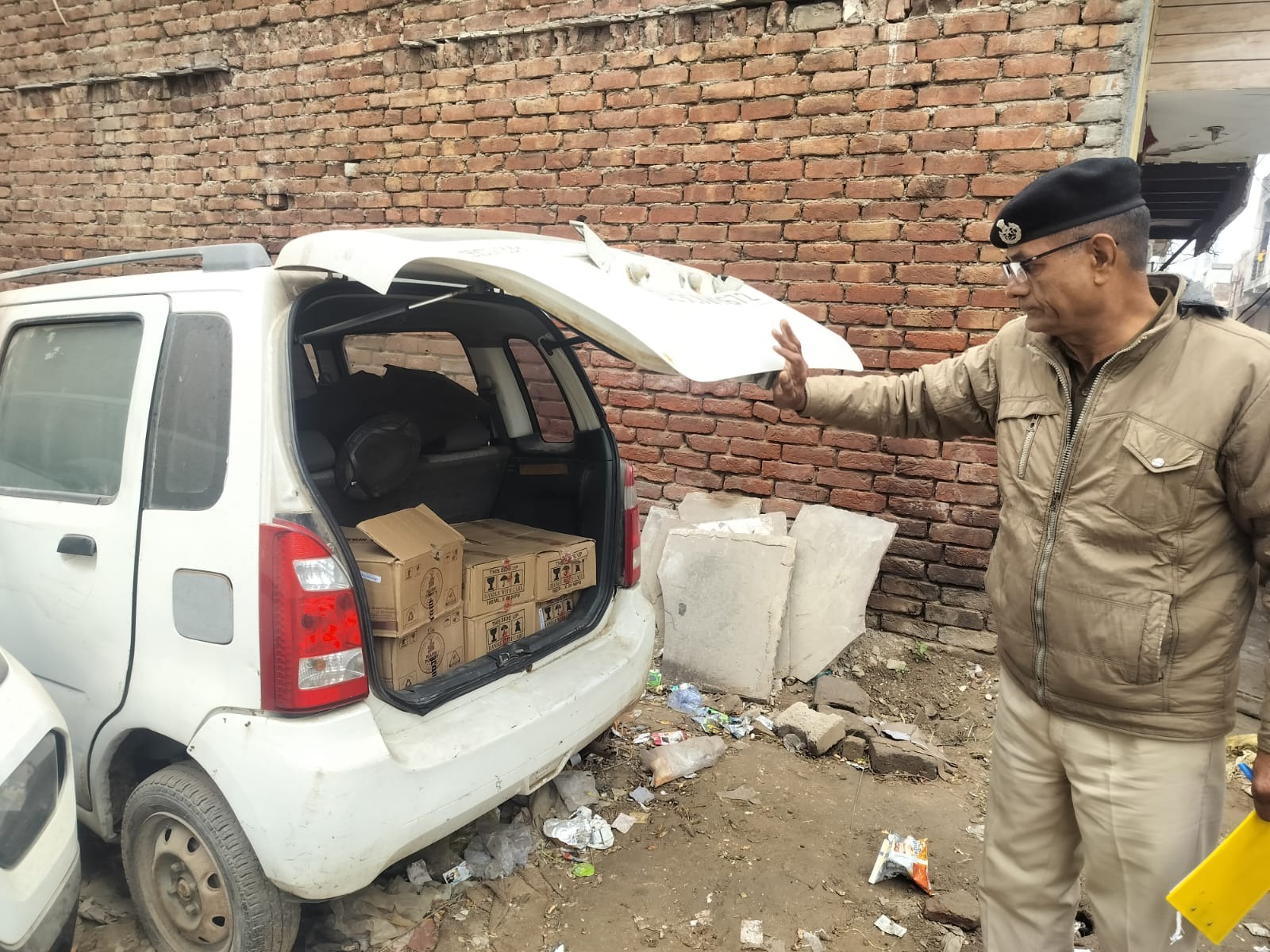 फरीदाबाद पुलिस कांबिंग ऑपरेशन