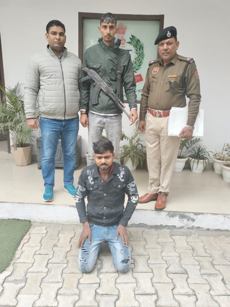 फरीदाबाद पुलिस इनामी बदमाश गिरफ्तारी