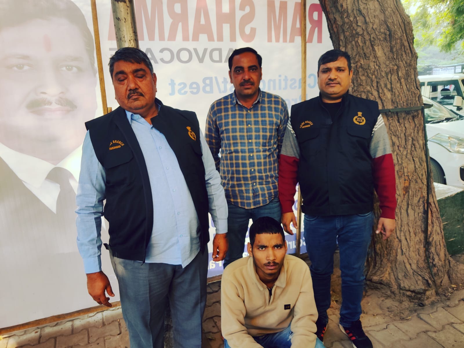 फरीदाबाद घर में चोरी आरोपी गिरफ्तार आईफोन बरामद