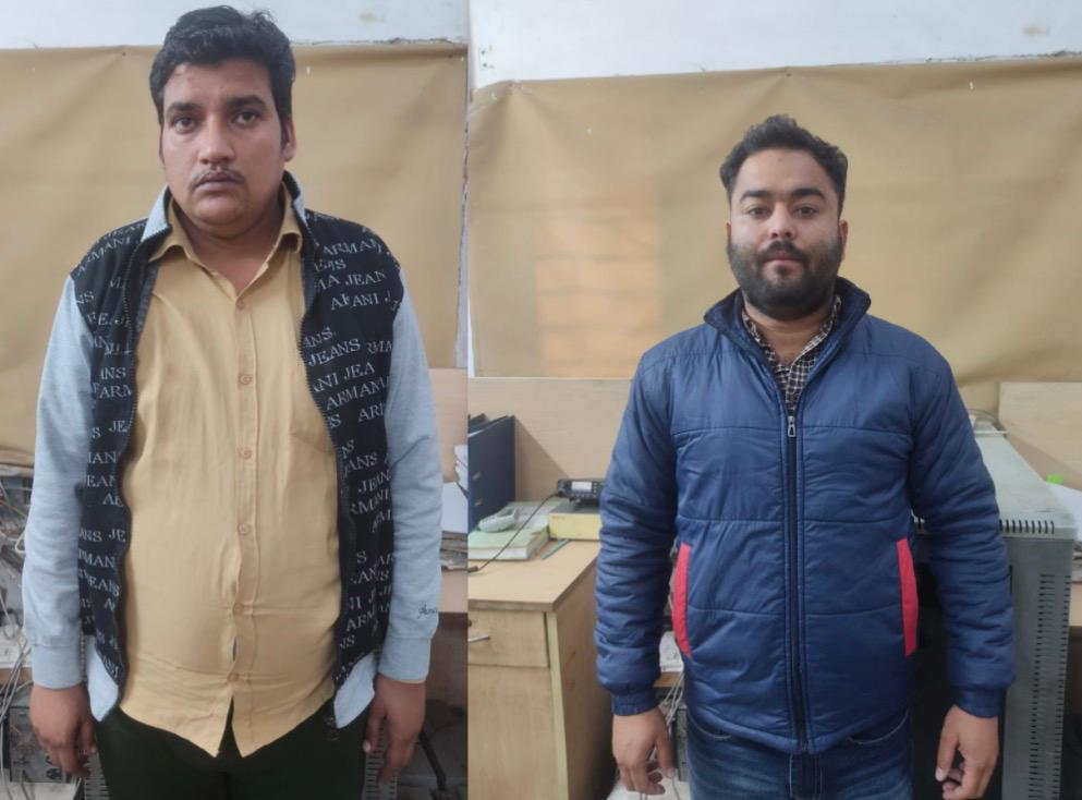 फरीदाबाद में क्लिनिक लूट और हमला केस में दो आरोपी गिरफ्तार
