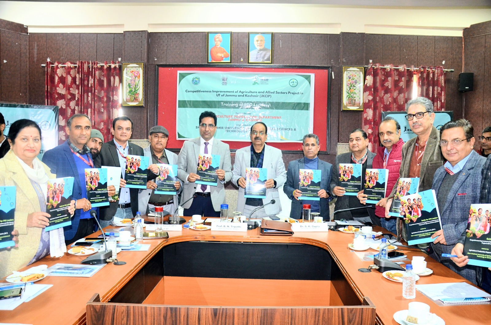 SKUAST जम्मू एफपीओ मीटिंग और पहला एफपीओ पंजीकरण