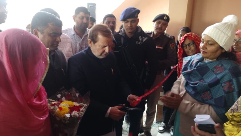 डॉ अरविंद शर्मा जी राम जी कानून पर संबोधित करते हुए