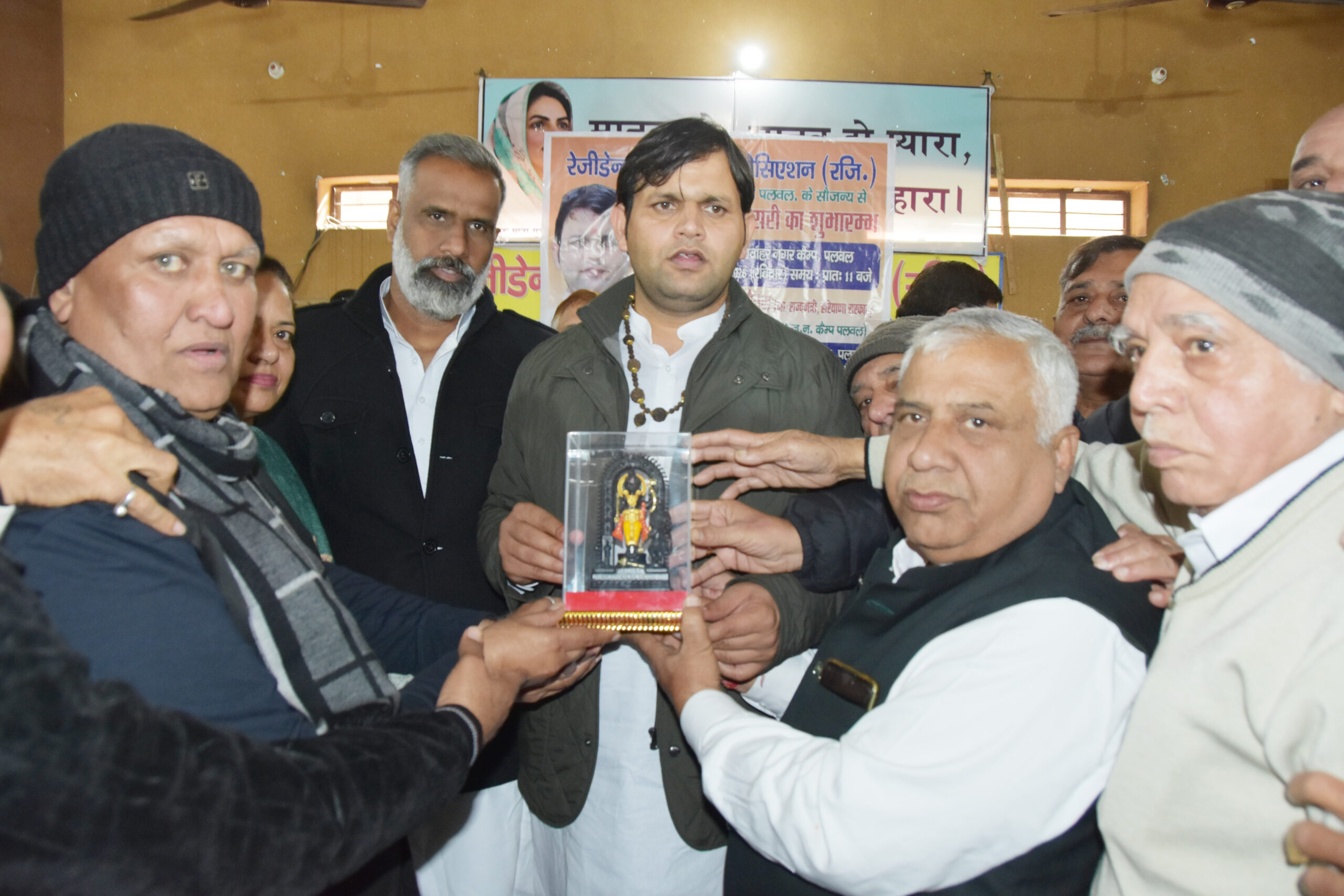 पलवल में आरडब्ल्यूए कैंप में नई सरकारी डिस्पेंसरी उद्घाटन और स्वास्थ्य सेवाएं