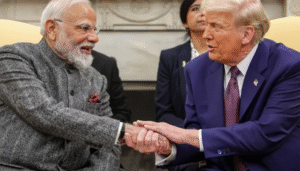The US announces a steep 500% tariff on select Indian goods