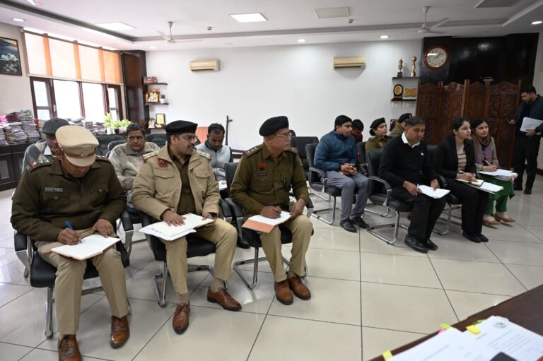 सोनीपत में मेडिएशन फॉर द नेशन अभियान पर बैठक