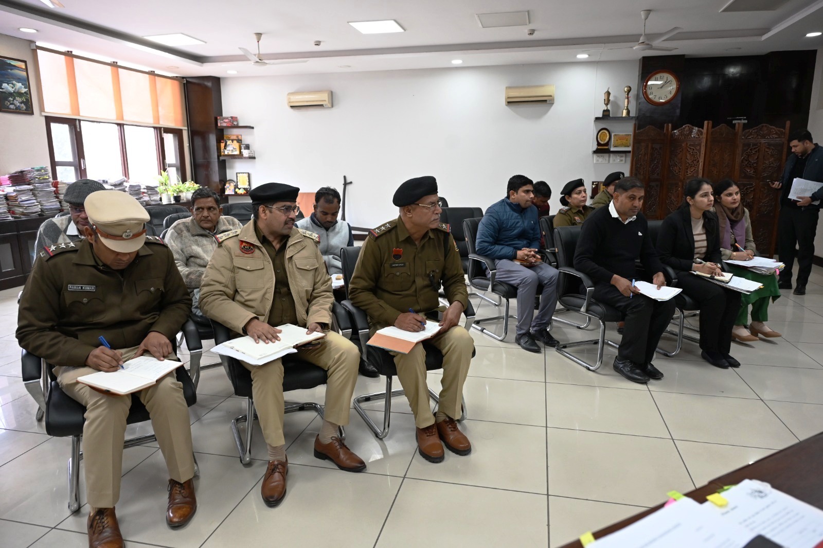 सोनीपत में मेडिएशन फॉर द नेशन अभियान पर बैठक