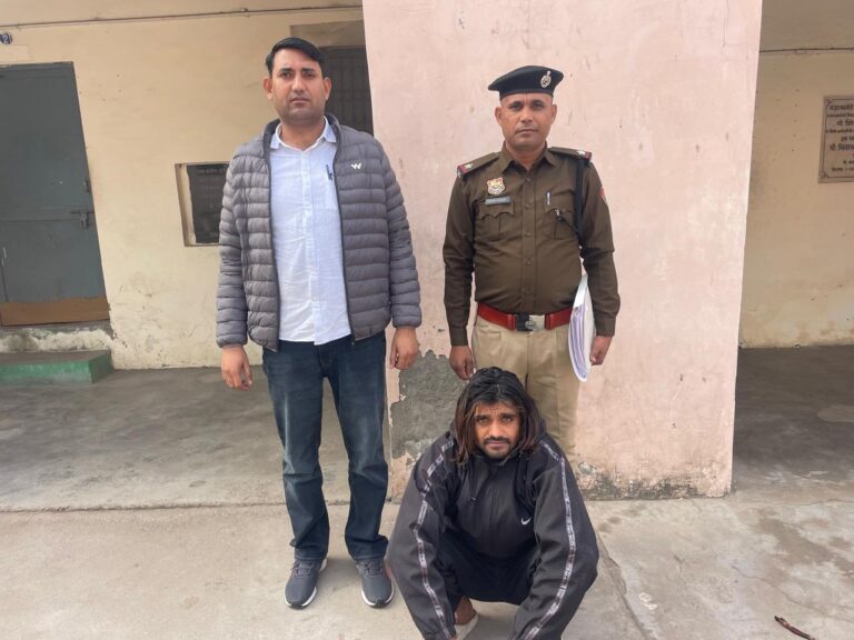 फरीदाबाद में गौकसी के आरोपी की गिरफ्तारी