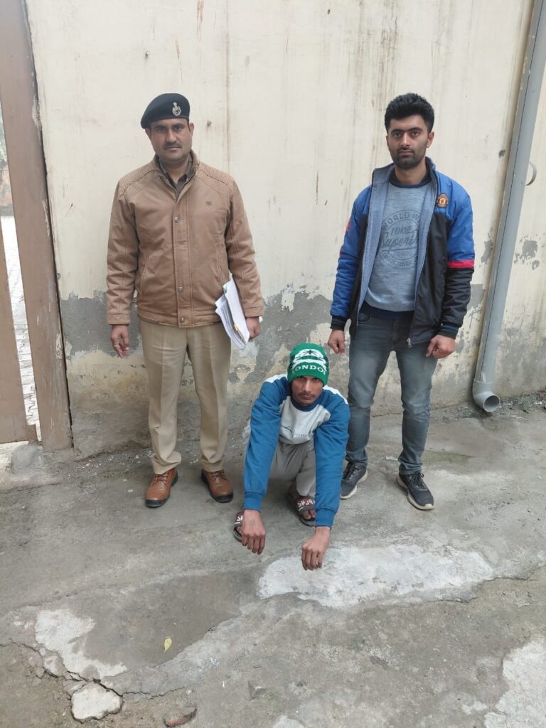फरीदाबाद घर चोरी मामले में आरोपी की गिरफ्तारी