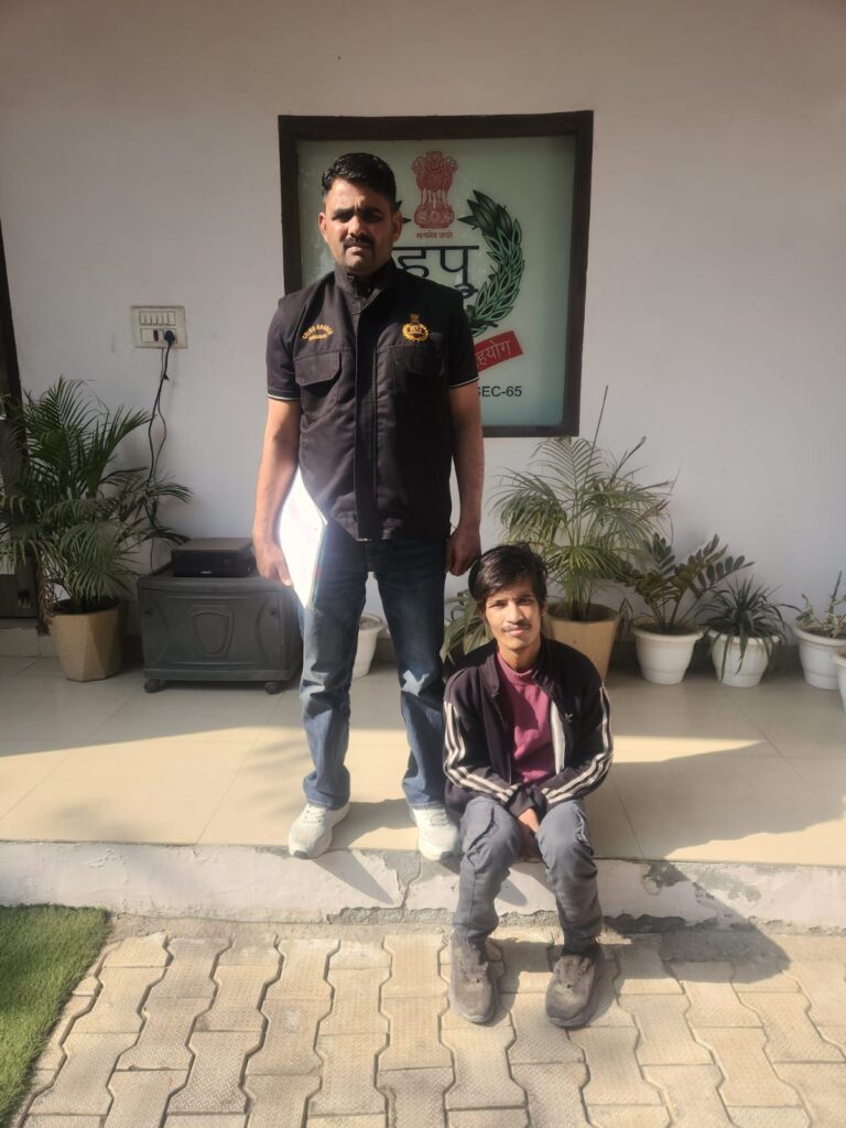 अवैध हथियार के साथ गिरफ्तार आरोपी