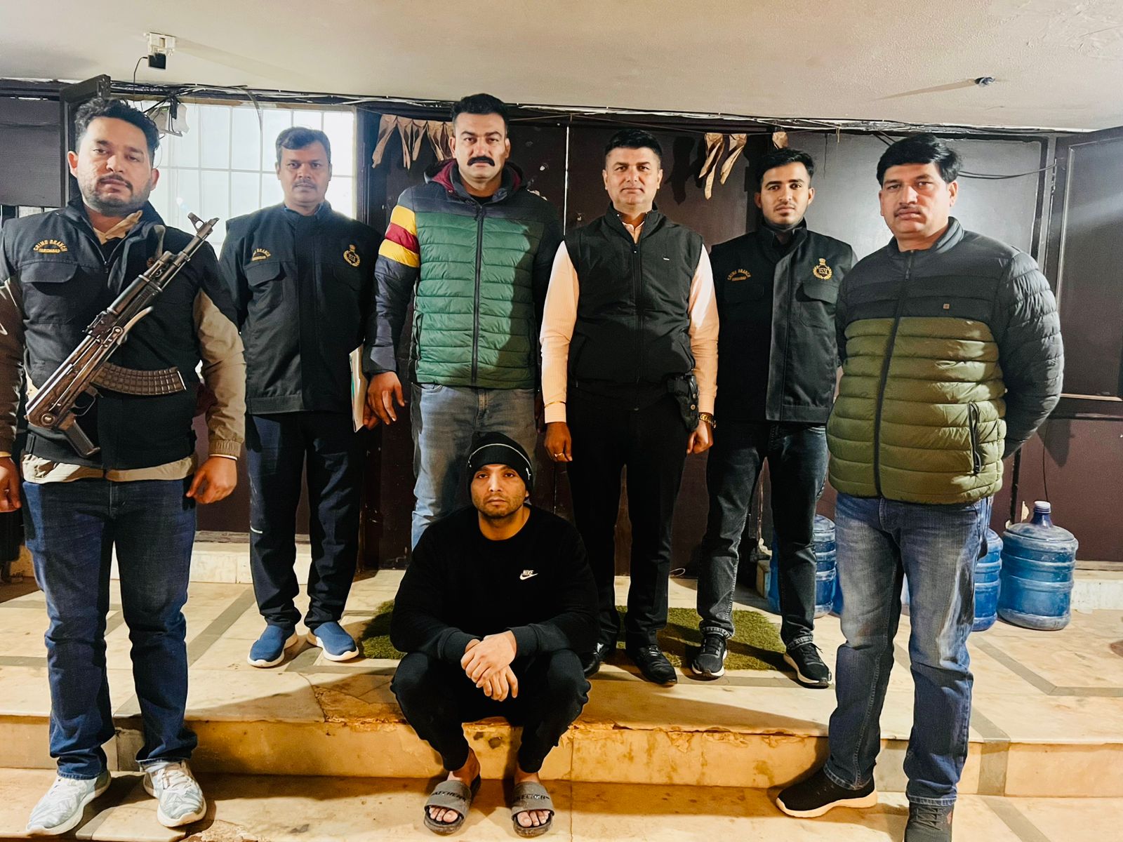 अपराध शाखा सेंट्रल की टीम द्वारा ₹25,000 के इनामी आरोपी की गिरफ्तारी