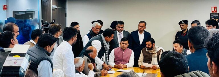 कोट गांव बूचड़खाने को लेकर मुख्यमंत्री से मुलाकात