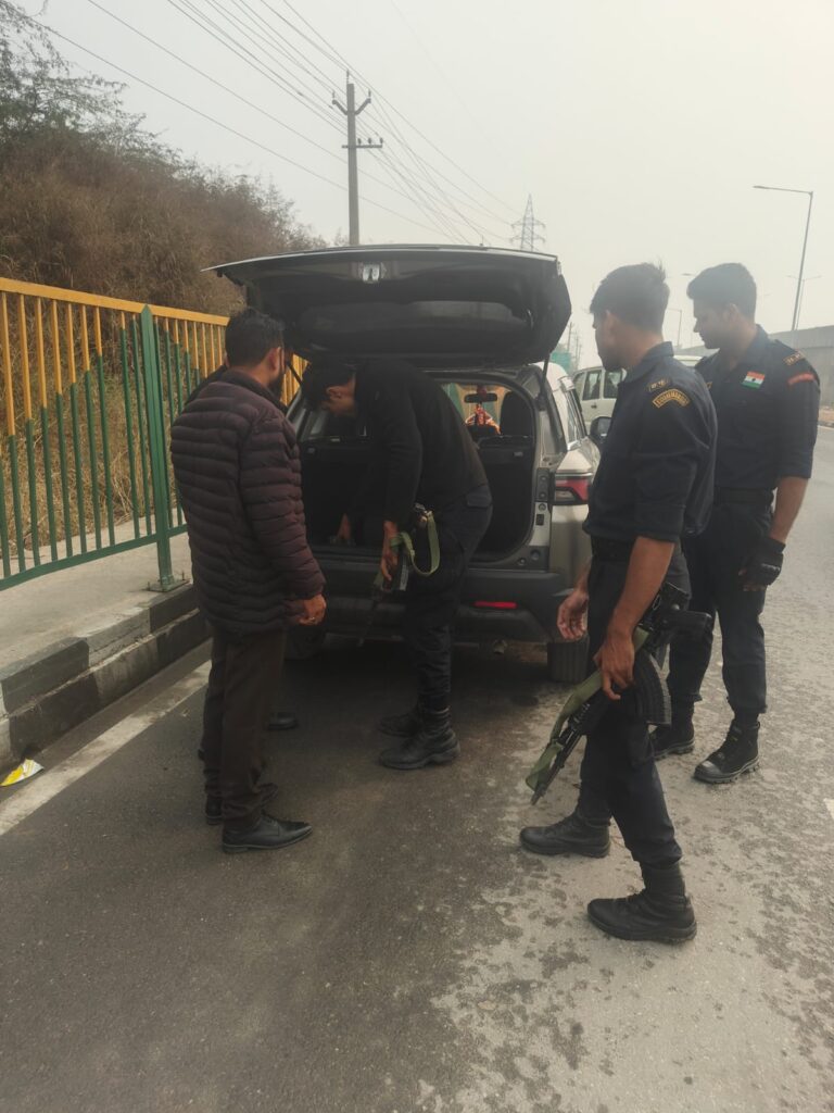 गणतंत्र दिवस पर फरीदाबाद पुलिस की कड़ी सुरक्षा व्यवस्था