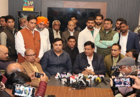 केंद्रीय बजट 2026-27 पर बोलते कैबिनेट मंत्री विपुल गोयल