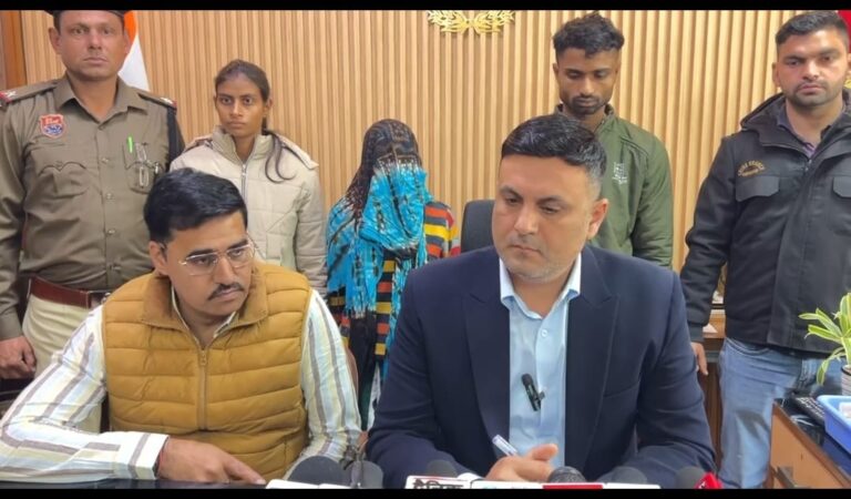 क्राइम ब्रांच DLF ने पति हत्या मामले में पत्नी और उसके प्रेमी को गिरफ्तार किया