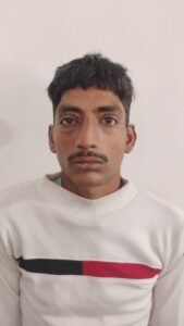 फरीदाबाद पुलिस द्वारा देसी कट्टा के साथ आरोपी गिरफ्तार