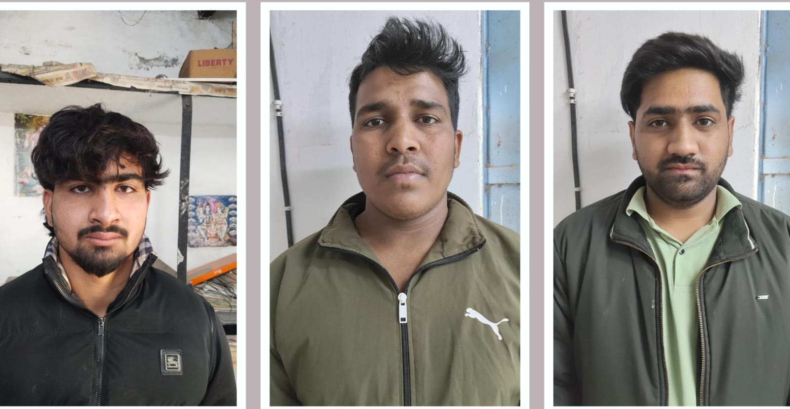 फरीदाबाद सैलून मारपीट मामले में थाना बीपीटीपी पुलिस द्वारा गिरफ्तार आरोपी