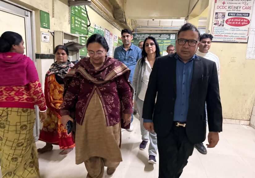 सिविल अस्पताल में उद्घाटन के दौरान डे-केयर कैंसर सेंटर सोनीपत