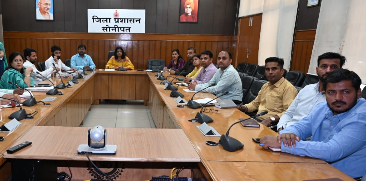 जनगणना 2027 डिजिटल मोड के लिए सोनीपत में आयोजित अधिकारियों का प्रशिक्षण सत्र